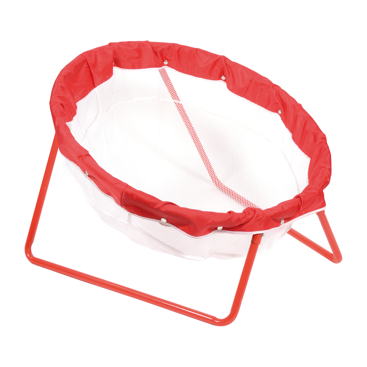 Hängematte, Netz, rote Rahmen, faltbarer Stuhl, Mesh-Einlage