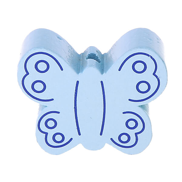 Motivperle Schmetterling II babyblau 2582 auf Lager