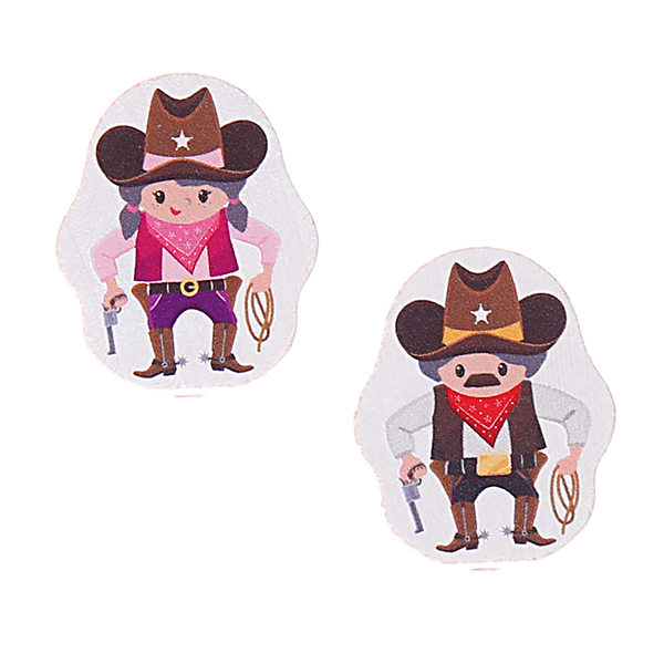 Motivperle Cowboy/Cowgirl