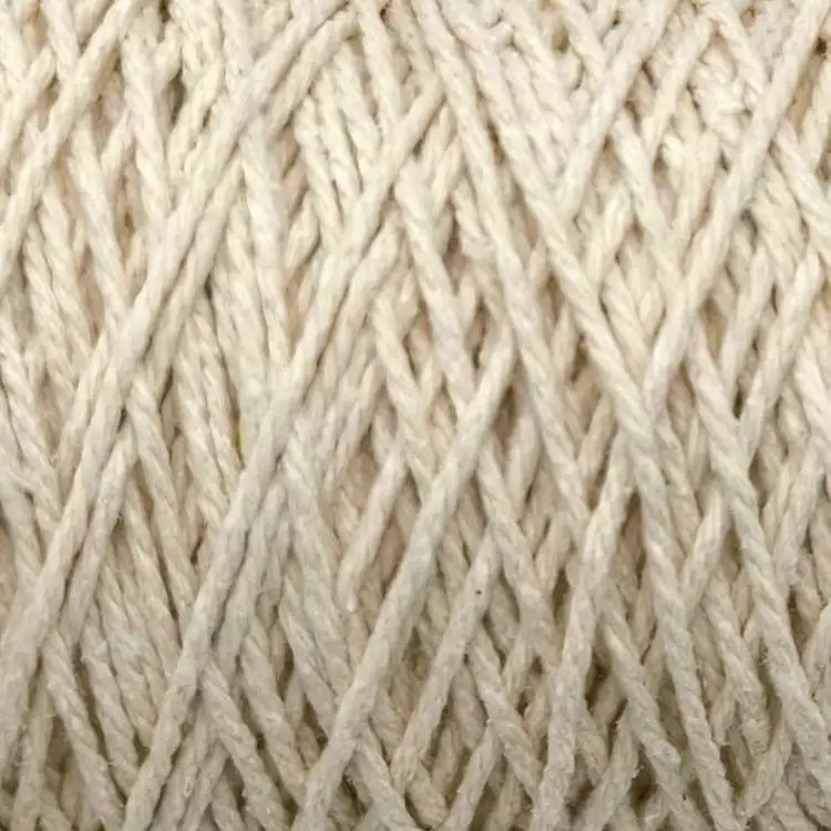 Makramee Baumwollkordel Ø 2mm • 1 Meter natur 174 auf Lager