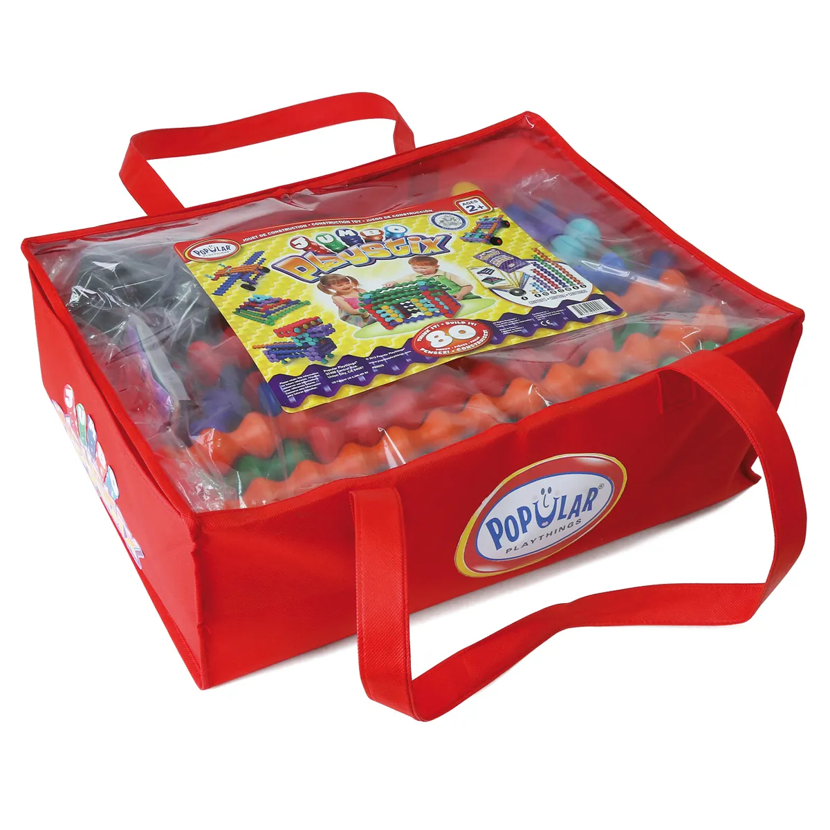 Kunststoffperlen, Bausteine, Spielset, Tragetasche, Populär- Spielzeug, Playset, Kunststoffbau, Bausteine, Sortierzubehör, Tragetasche