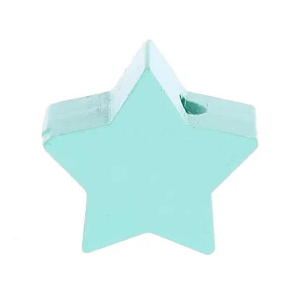 Motivperle Stern mint 732 auf Lager
