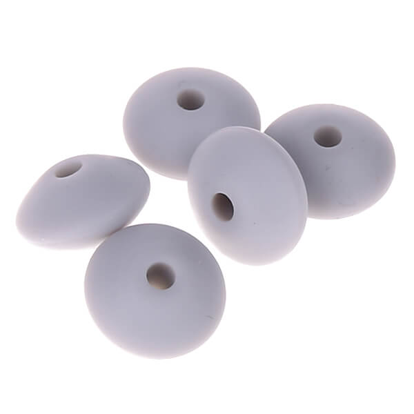 Silikonlinse 12mm hellgrau 64 auf Lager