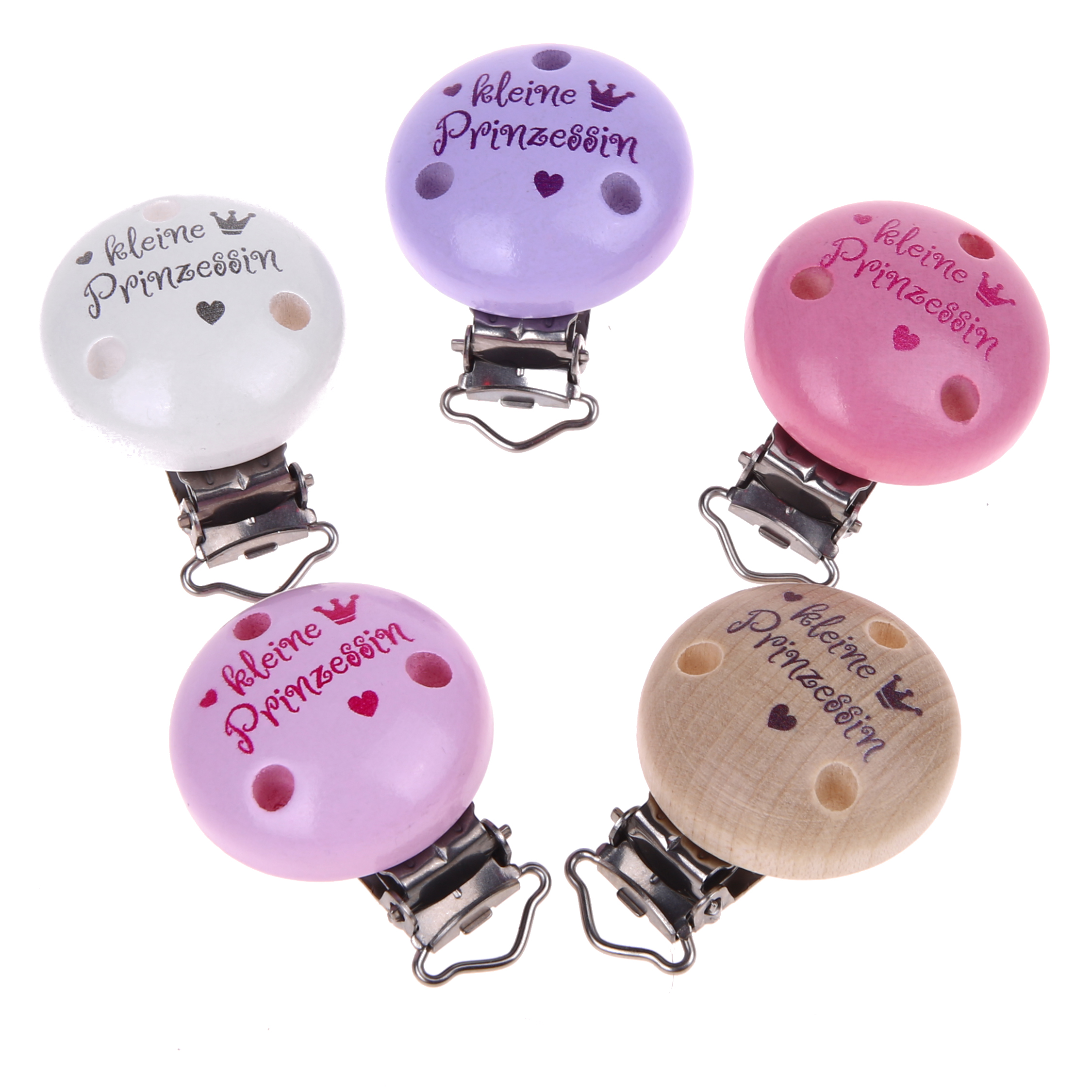 Schnullerclip kleine Prinzessin