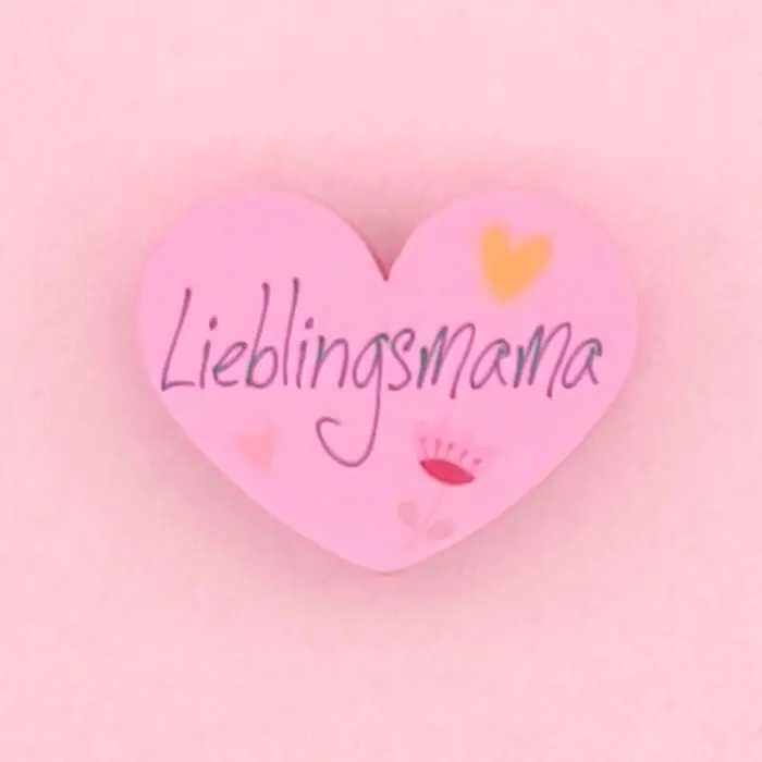 Motif bead heart favorite mom baby pink 85 in stock 