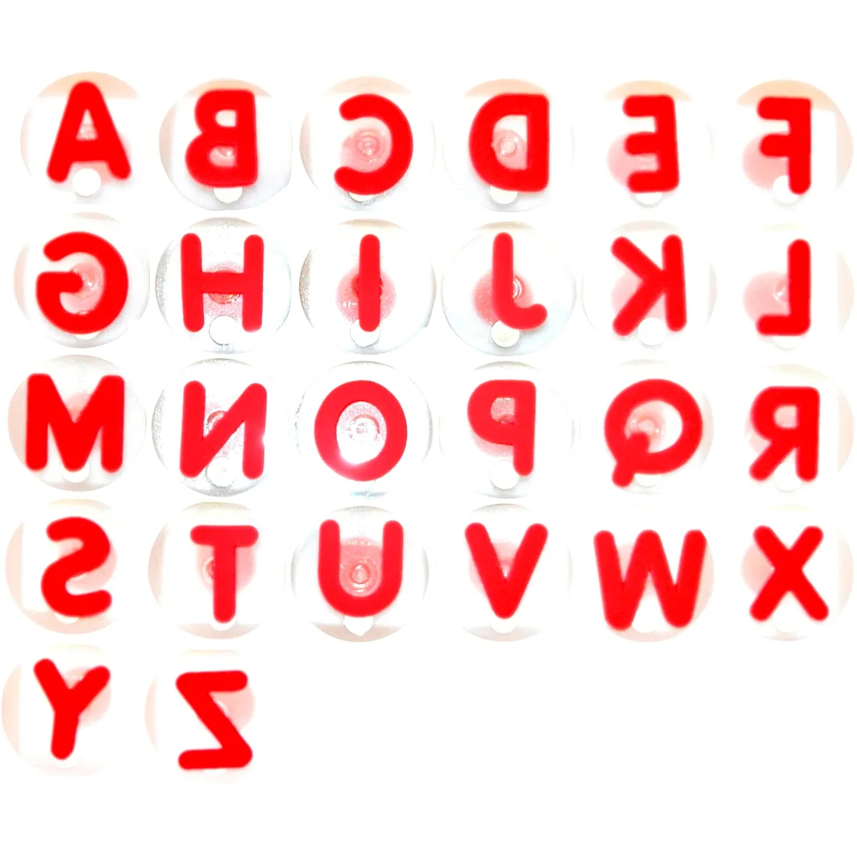 buchstaben, cutout, perlen, rot, alphabet, Alphabetperlen, rote Buchstaben, runde Perlen, Plastikperlen, Buchstabenset