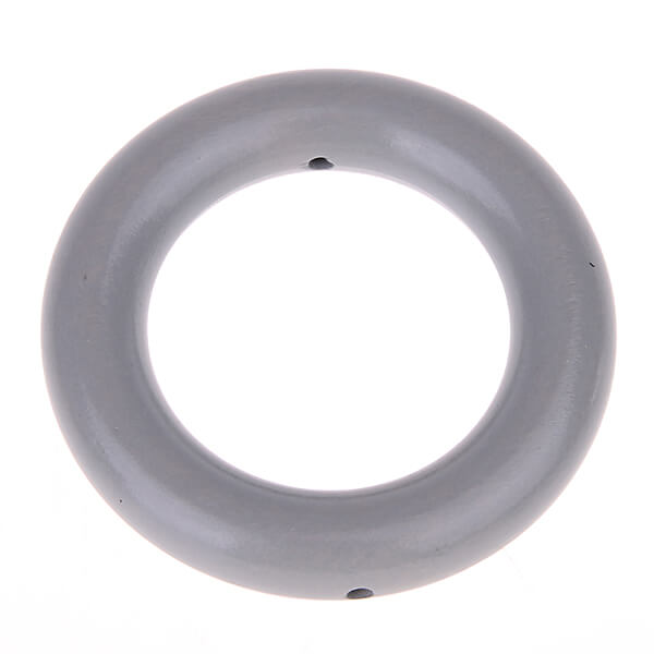 Wooden ring / grasping toy size M light gray 1081 in stock 