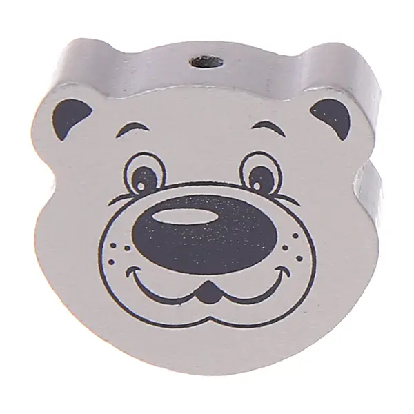 Motif bead bear light gray 334 in stock 