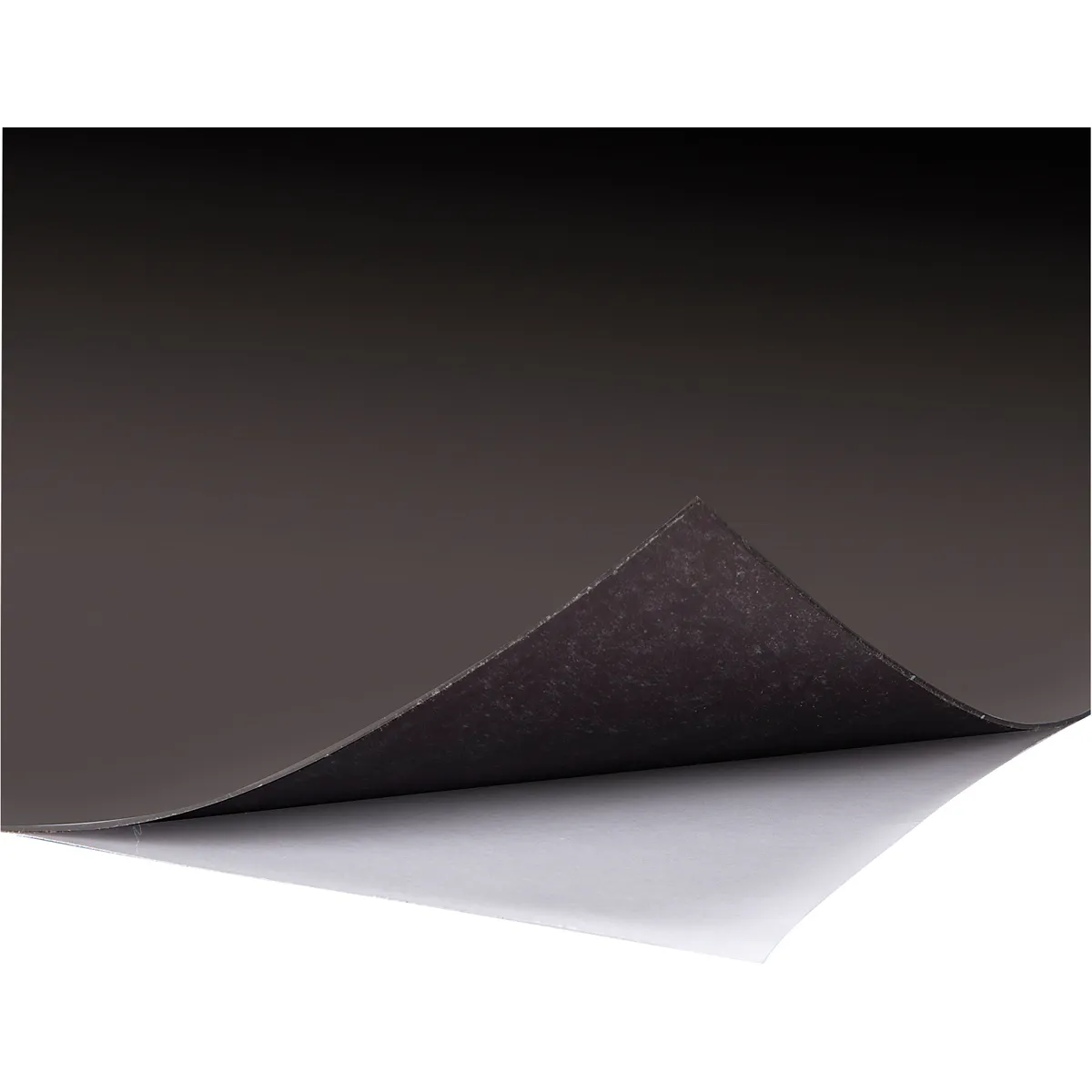 schwarz, Pappe, Dünne Folie, Tonpapier, Farbfolie, schwarzes Blatt, Vinylblatt, Klebebezug, dunkler Verlauf, gebogene Ecke