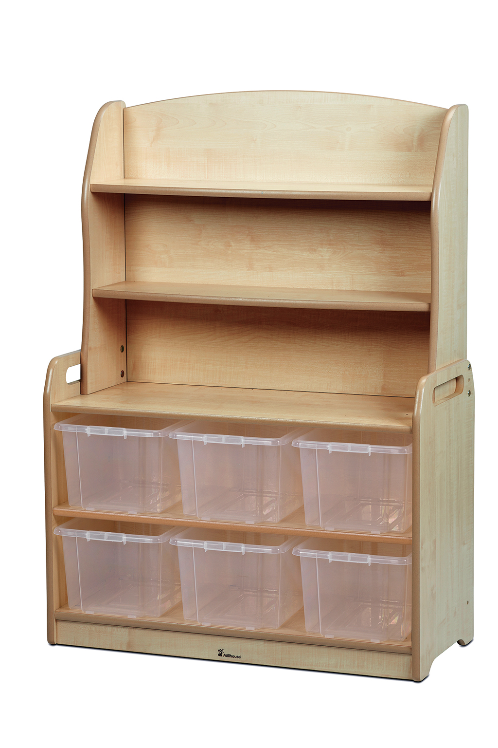 Regal, Bücherregal, Holz, Aufbewahrung, Kisten, Holzregal, Aufbewahrung, Schränkchen, Regal mit Schubkasten, Transparente Aufbewahrungsboxen