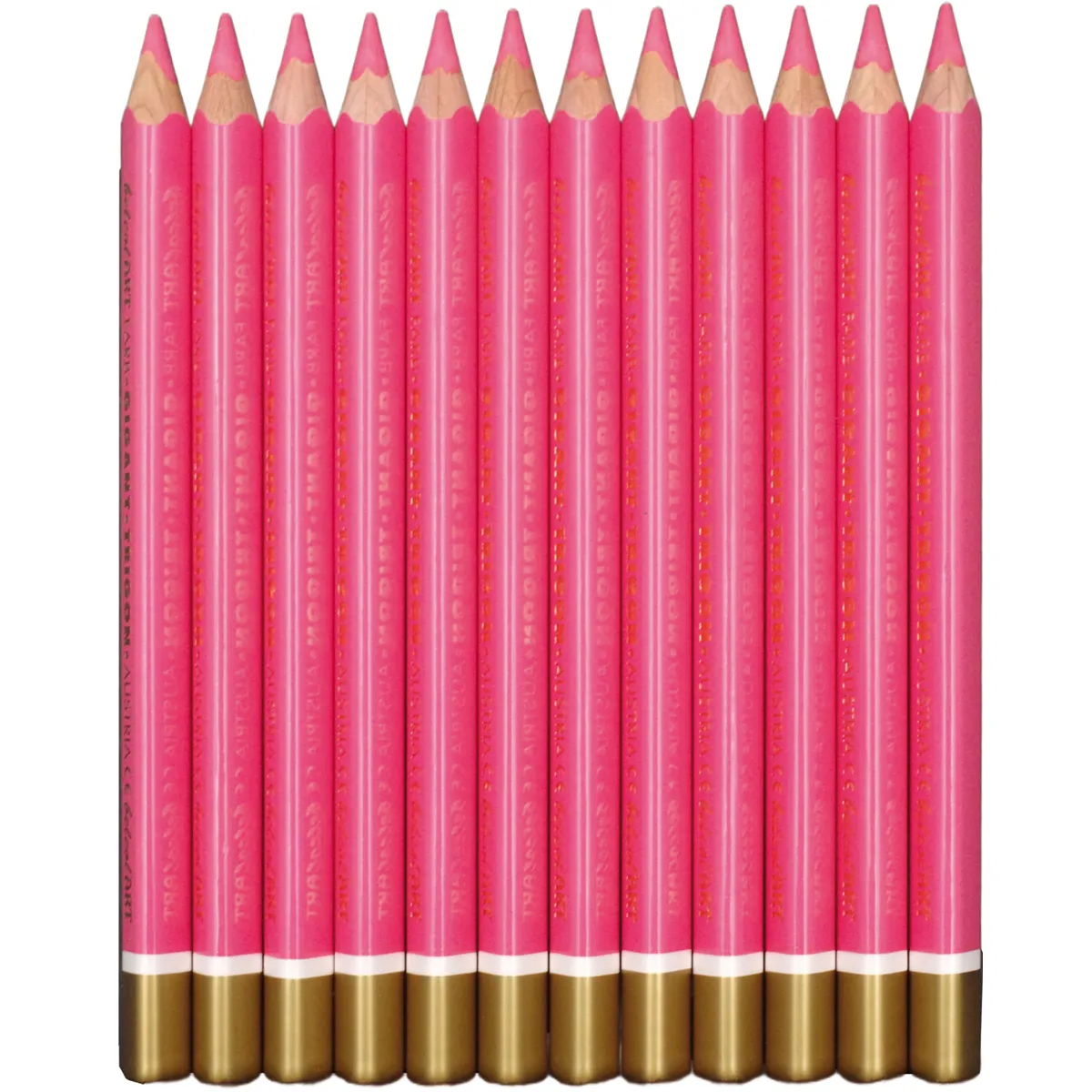 Bleistifte, Rosa, Bleistift, Kunstbedarf, Spitze pink, Bleistifte, Pink, Rundum-Set, Holz, Goldspitze
