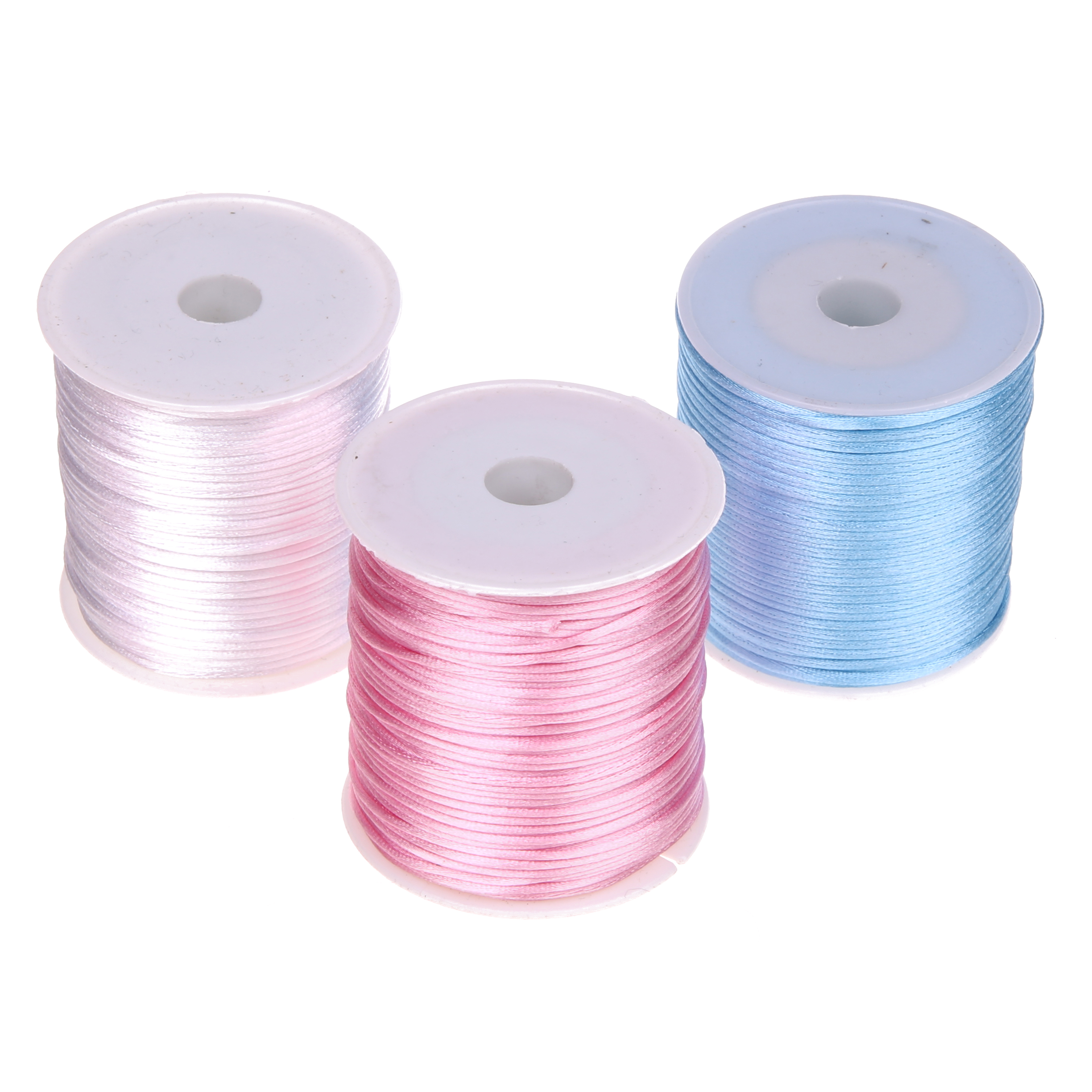 Satin ribbon Ø 1mm - 50 meter roll