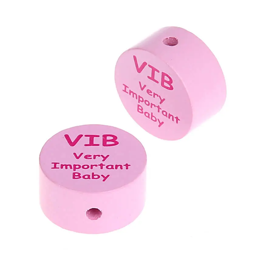 Motif bead disc VIB Very Important Baby pink 1128 in stock 