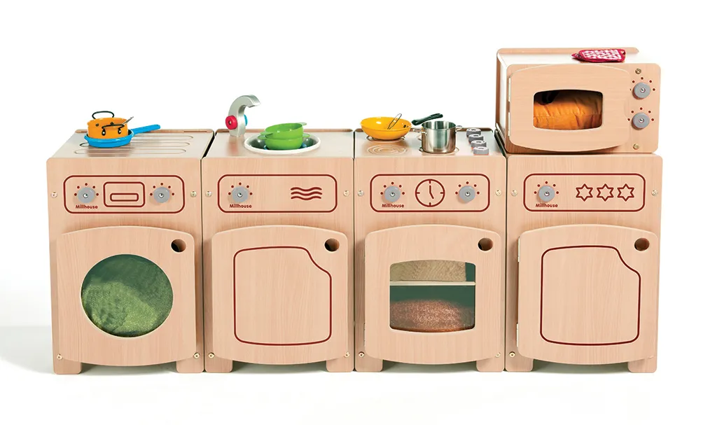 Küchenset, Holzspielzeug, Kinderküche, Backofen, Spielzeugofen, Küche, Kinderküche, Holzspielzeug, Küche Spielset, Kochplatten
