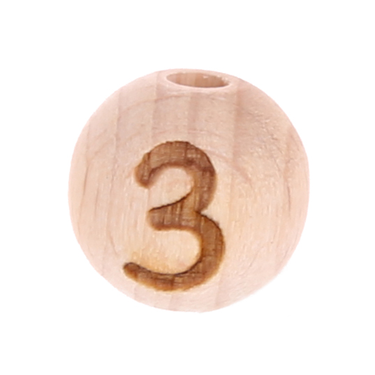 Letter beads 12mm with laser engraving - drilled vertically 3 73 in stock 