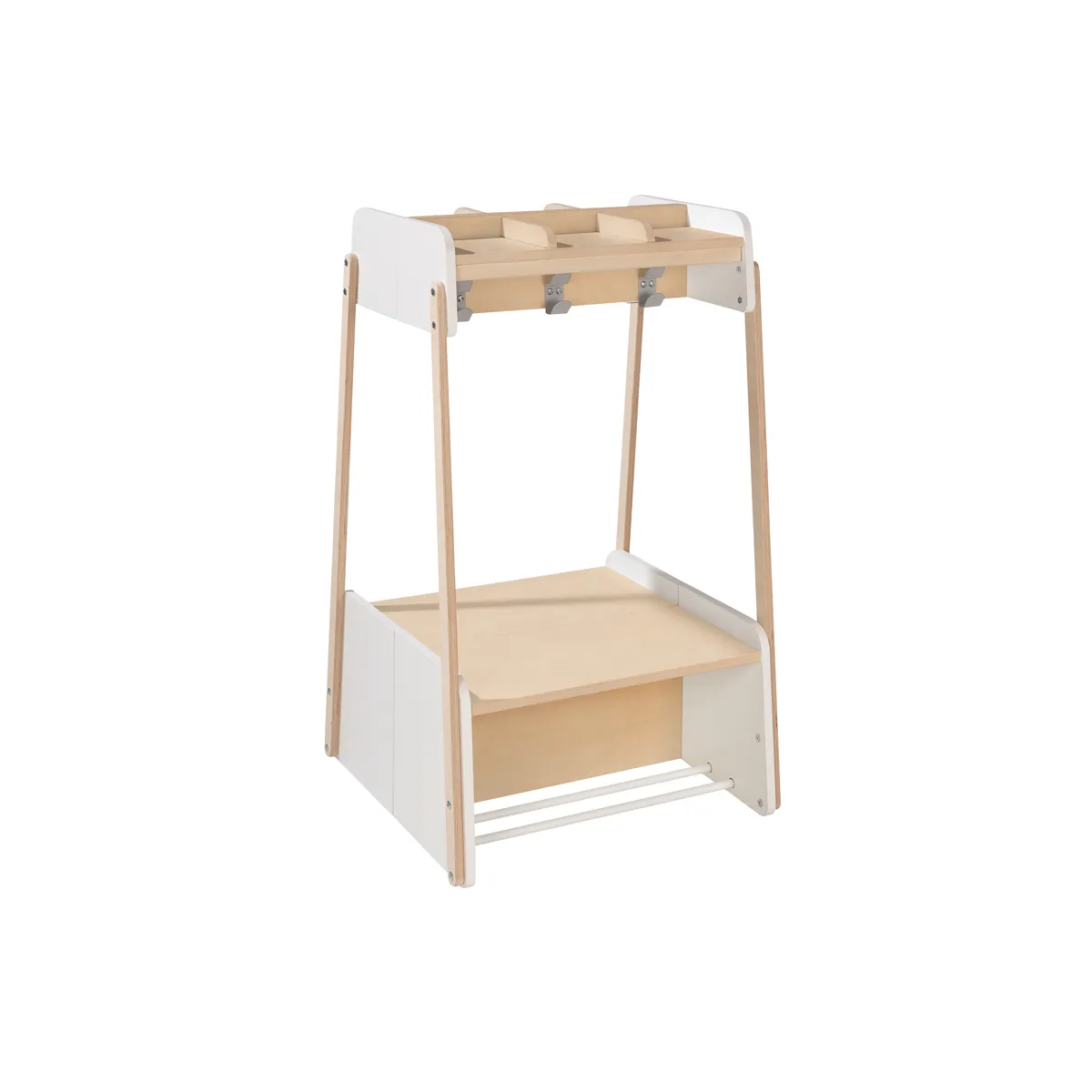 kinderwerkbank, holz, holzwerkbank, regal, stabile struktur, Kinderregal, Holzregal, Wechselregal, Aufbaukit, Zubehörständer