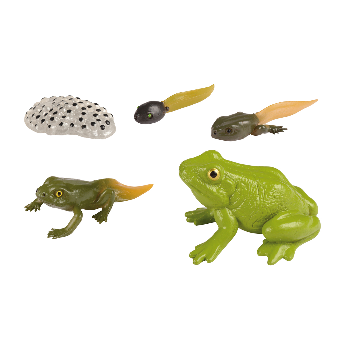 Frosch, Froschfigur, Froschset, Gummi/Fensterfigur, Kleiner Frosch