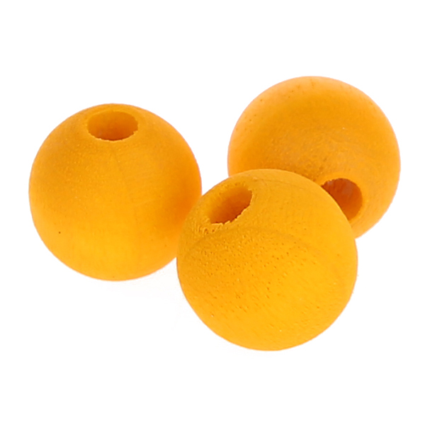 Watercolors wooden beads 10mm - 50 pieces sunshine 302 in stock 