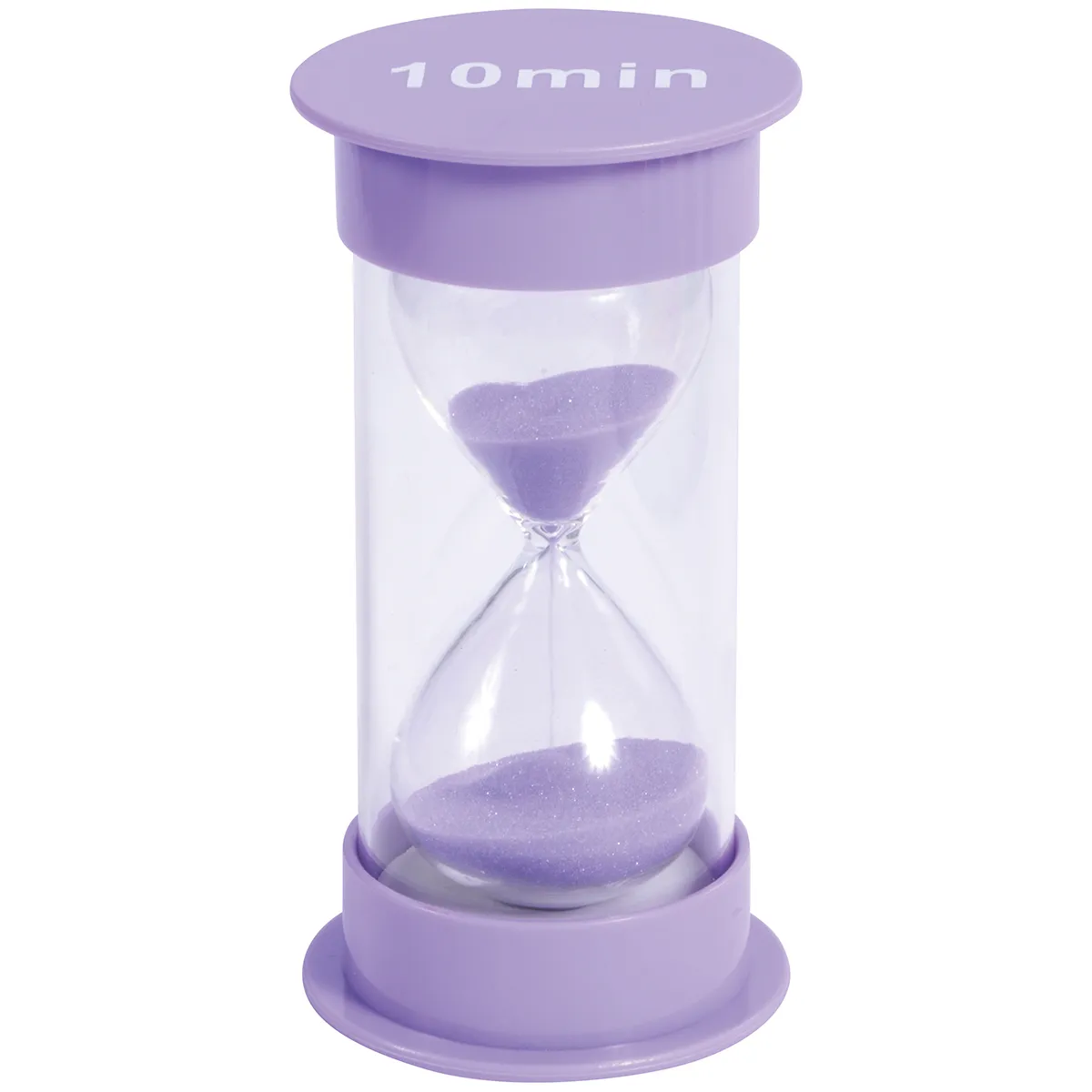 Sanduhr, Lavendel, Transparent, Kunststoff, Timer, Sanduhr, Stundenglas, Plastik, Lila, Timer