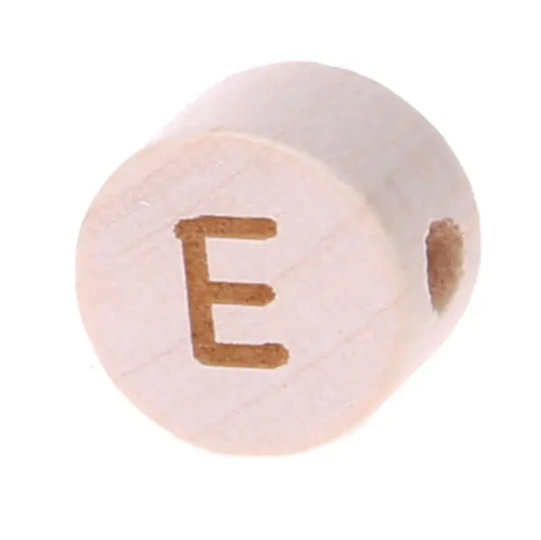 Letter beads disk laser engraving Ø 11 mm E 122 in stock 