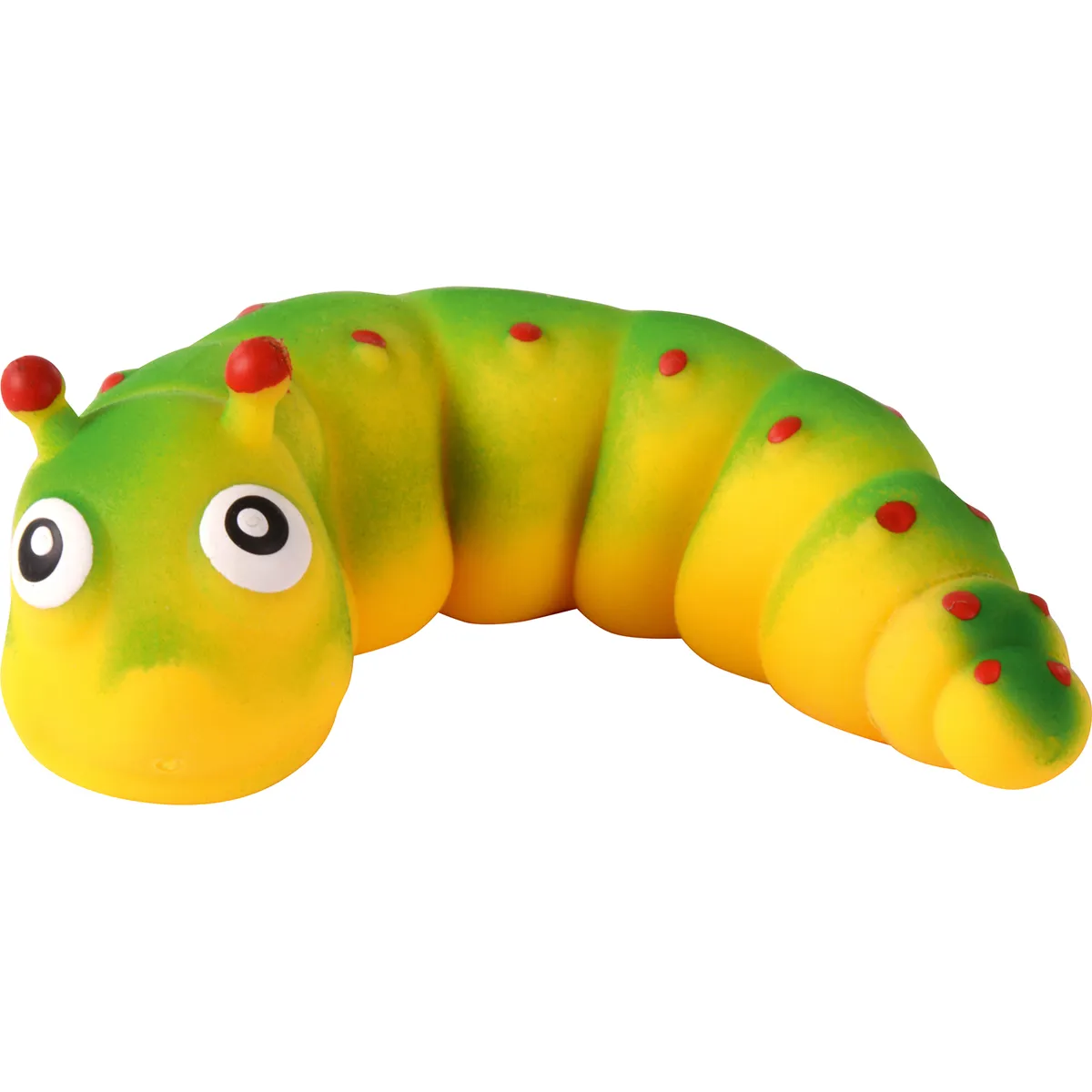 Gummi-Spielzeug, Larve, Wurm, Kauspielzeug, Kinderspielzeug, Schlanklar Pfeifen, Gummi-Wärmer?, Larvenform?, Knautschig, Spielzeug