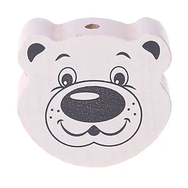 Motif bead bear white 231 in stock 