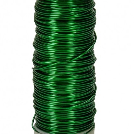 Kupferdraht Ø 0,5mm • 25 Meter grün 0 auf Lager
