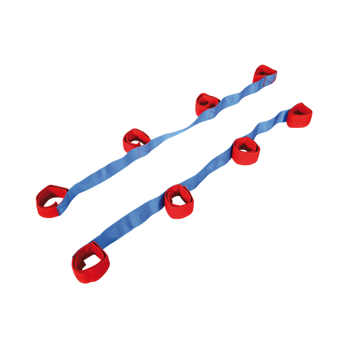 Trainingsgurte, Fitnessband, Widerstandsband, Blauer Strap, Rote Schlaufen, fitness-Resistenza-Band?, gurtband?, blau, rot-griffe, dehnband?