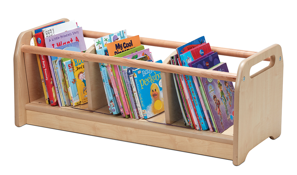 Holzregal, Bücherkorb, Kinderbücher, Bücherständer, Sortierregal, Kinderbücher, Bücherregal, Holzregal, Lagerregal, Kinderstapelbucher
