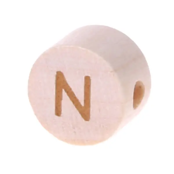 Letter beads disk laser engraving Ø 11 mm N 207 in stock 