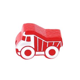 Truck motif bead 'red' 138 in stock 