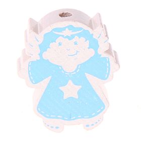 Motivperle Engel 'weiß-babyblau' 483 auf Lager