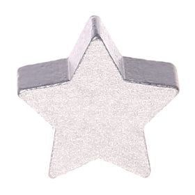 Motif bead star mini 'silver' 1206 in stock 