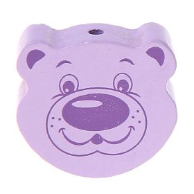 Motif bead bear 'lilac' 617 in stock 