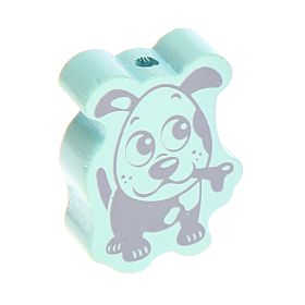 Motif bead dog 'mint' 497 in stock 
