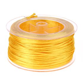 Satin ribbon Ø 1.5 mm - 50 meters 'yellow' 9 in stock 