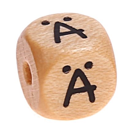 Buchstabenwürfel Holz geprägt 10 mm 'Ä' 812 auf Lager