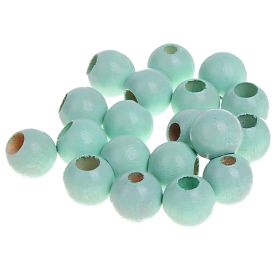 Safety beads 12mm - 25 pieces 'mint' 115 in stock 