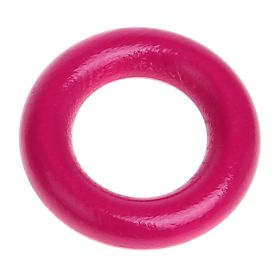 Holzring / Greifling mini - 36mm 'dunkelpink' 1798 auf Lager