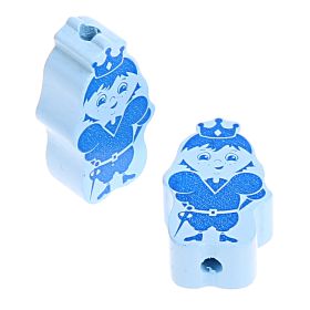 Prince/princess motif bead 'Prince baby blue' 423 in stock 