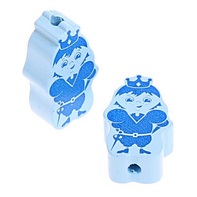 Motivperle Prinz/Prinzessin 'Prinz babyblau' 429 auf Lager