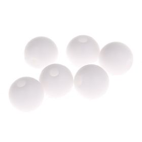 Silicone bead 9mm 'white' 183 in stock 