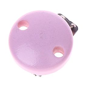 Schnullerclip mini / Holzclip Ø30mm 'rosa' 2170 auf Lager