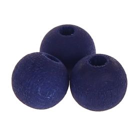 Watercolors wooden beads 12mm - 25 pieces 'midnight' 462 in stock 