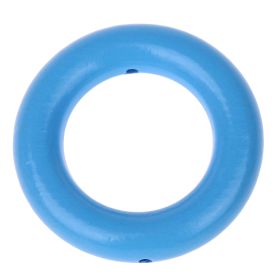 Wooden ring / grasping toy size S 5cm 'sky blue' 1192 in stock 