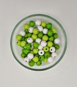 Holzperlen-Mix 10mm • 50 Stück 'Frühlingswiese' 4 auf Lager