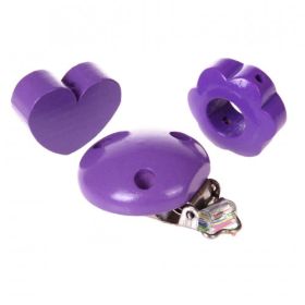 Mini pacifier chain craft kit 'purple' 7 in stock 