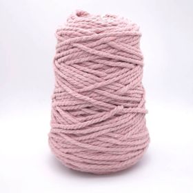 Makramee Baumwollkordel Ø 5mm • 1 Meter 'altrosa' 150 auf Lager