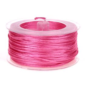 Satinband Ø 1,5 mm • 50 Meter 'pink' 5 auf Lager