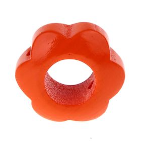 Perforated flower motif bead 'orange' 505 in stock 